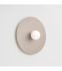 Ake Flush Wall Lamp Taupe 1x G9-3