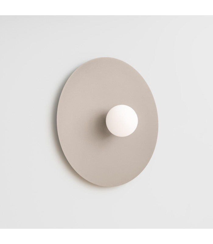 Ake Flush Wall Lamp Taupe 1x G9-3