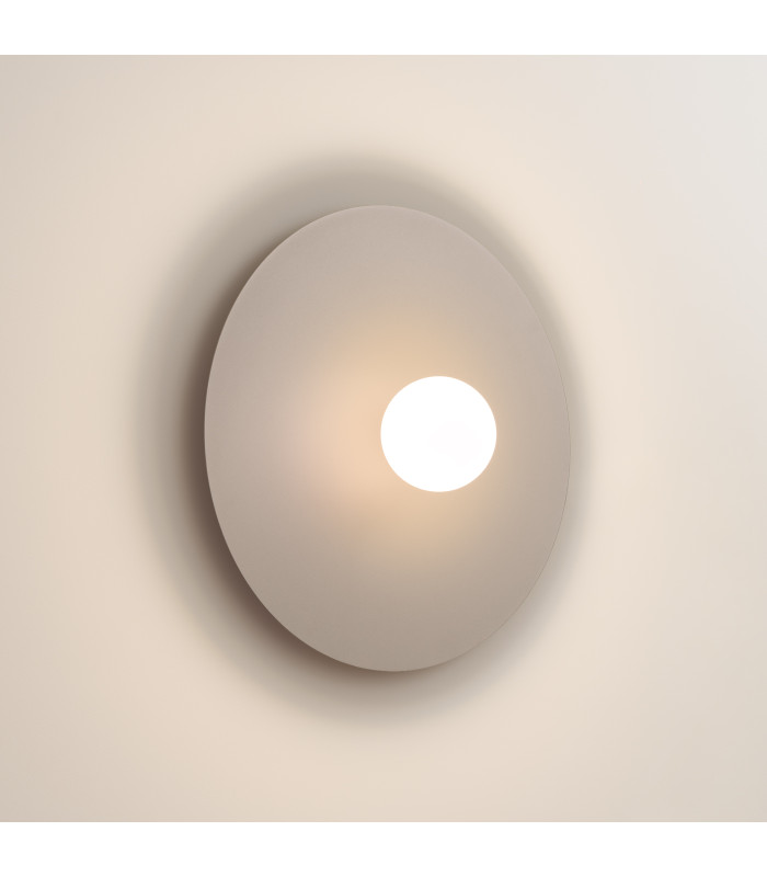 Ake Flush Wall Lamp Taupe 1x G9-4
