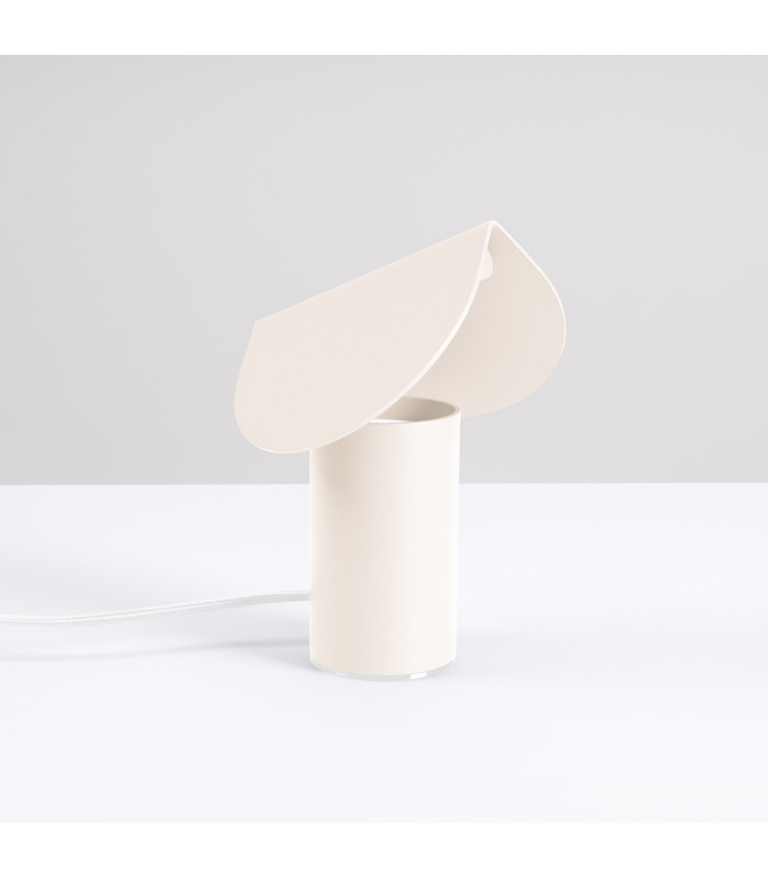 Biscuit Integrated LED Table Lamp Beige-2