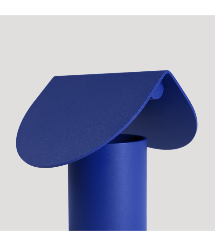Biscuit Integrated LED Table Lamp Ultramarine-4