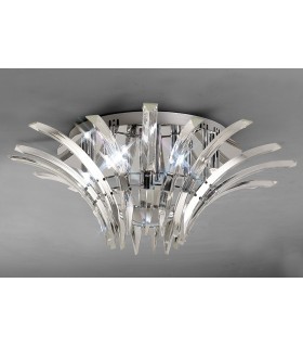 Ceiling 6 Light Polished Chrome - 2