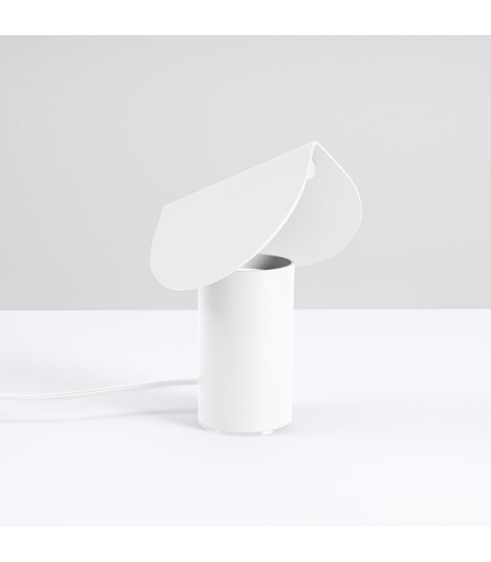 Biscuit Integrated LED Table Lamp White-2