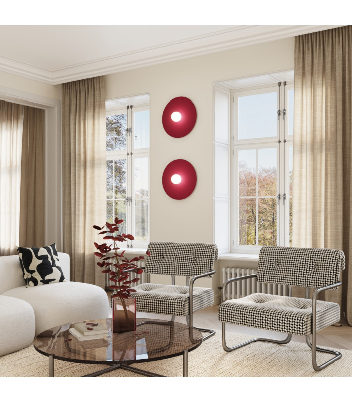Ake Flush Wall Lamp Taupe 1x G9-9
