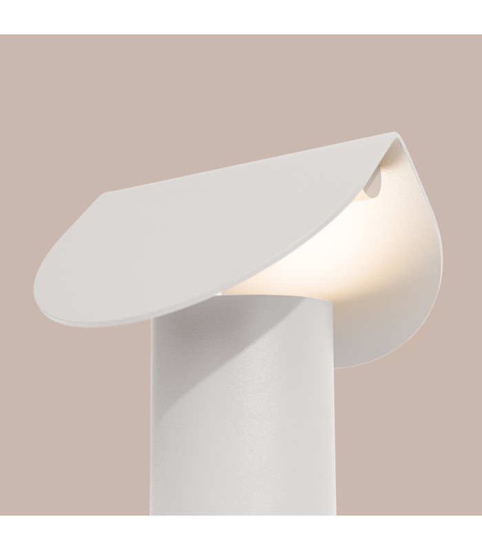Biscuit Integrated LED Table Lamp White-6