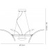 Ceiling Pendant 9 Light Polished Chrome - 3