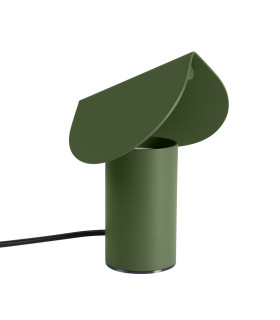 Biscuit Integrated LED Table Lamp Olive Green-1