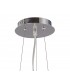 Ceiling Pendant 9 Light Polished Chrome - 4