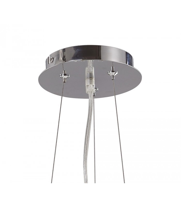 Ceiling Pendant 9 Light Polished Chrome - 4