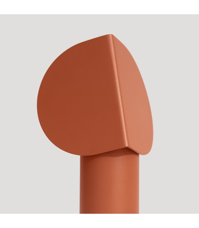 Biscuit Integrated LED Table Lamp Red Ochre-7