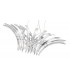 Ceiling Pendant 9 Light Polished Chrome - 5