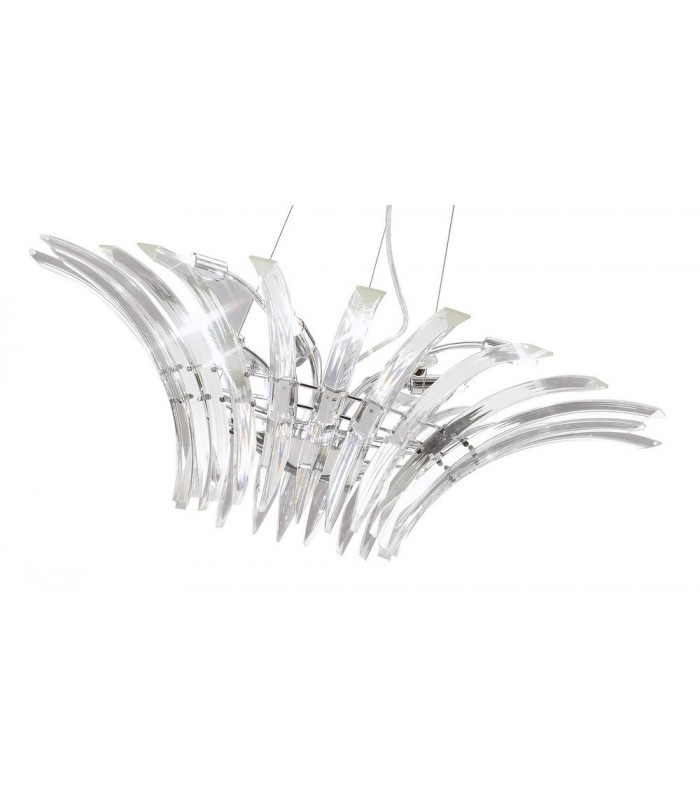 Ceiling Pendant 9 Light Polished Chrome - 5