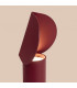 Biscuit Integrated LED Table Lamp Burgundy-5