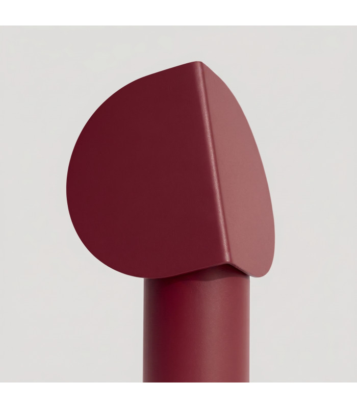 Biscuit Integrated LED Table Lamp Burgundy-7