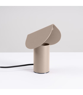 Biscuit Integrated LED Table Lamp Taupe-2