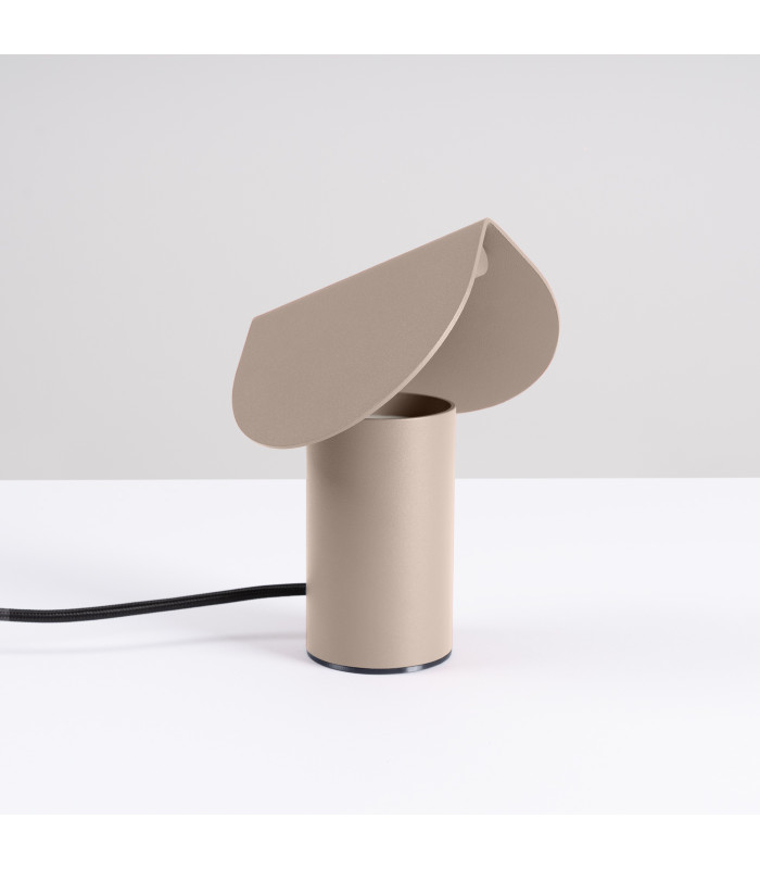 Biscuit Integrated LED Table Lamp Taupe-2