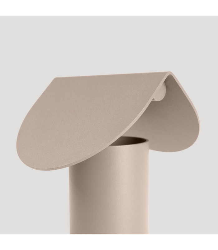 Biscuit Integrated LED Table Lamp Taupe-4