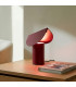 Biscuit Integrated LED Table Lamp Burgundy-11