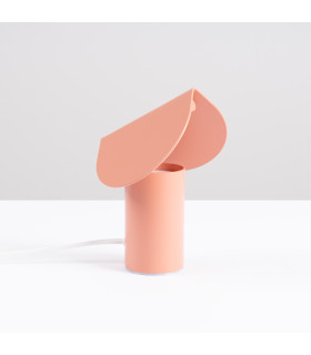 Biscuit Integrated LED Table Lamp Peach-2