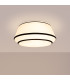 Top 50cm Cylindrical Ceiling Light White 3x E27-3