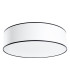 Top 60cm Cylindrical Ceiling Light White 3x E27-1