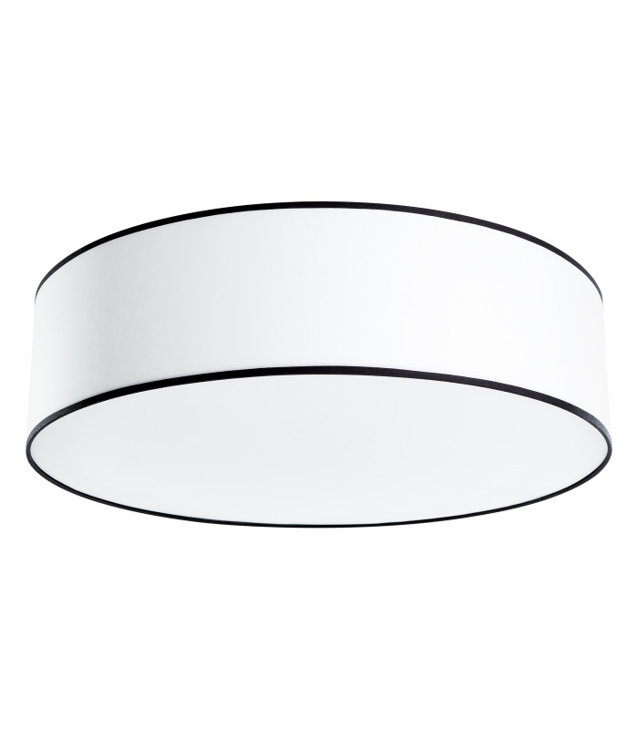 Top 60cm Cylindrical Ceiling Light White 3x E27-1