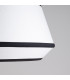 Top 50cm Cylindrical Ceiling Light White 3x E27-5