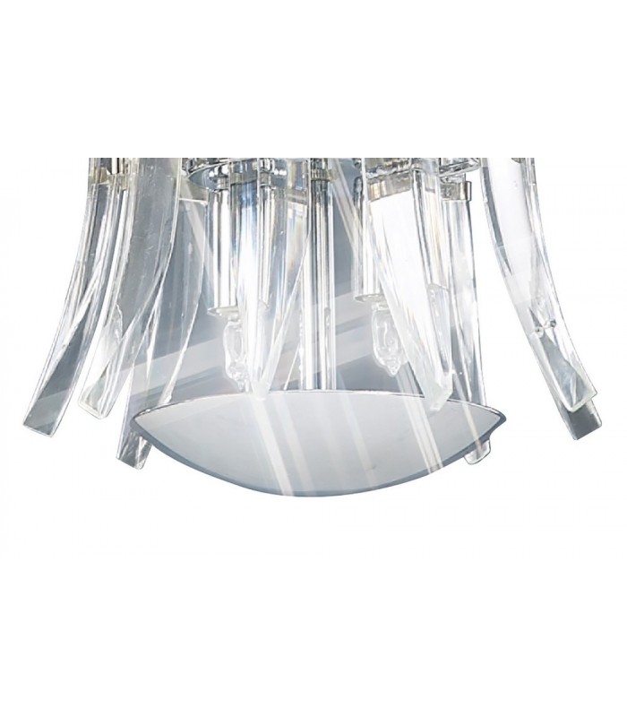 Ceiling Pendant 4 Light Polished Chrome - 7