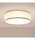 Top 60cm Cylindrical Ceiling Light White 3x E27-3