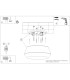 Top 50cm Cylindrical Ceiling Light White 3x E27-7