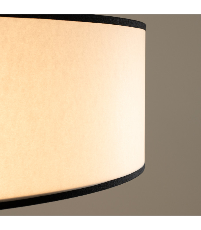 Top 60cm Cylindrical Ceiling Light White 3x E27-4