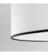 Top 60cm Cylindrical Ceiling Light White 3x E27-5