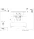 Top 60cm Cylindrical Ceiling Light White 3x E27-7