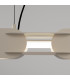 Chain 91cm LED Bar Pendant Ceiling Light Beige 4000K-4