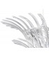 Ceiling Pendant 12 Light Polished Chrome - 5