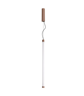 Trang LED 75cm Slim Pendant Ceiling Light Brown 3000K-1