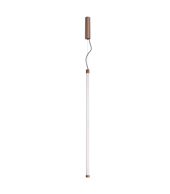 Trang LED 100cm Slim Pendant Ceiling Light Brown 3000K-1