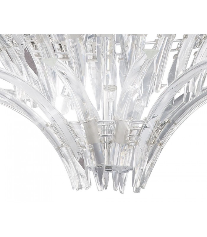 Ceiling Pendant 12 Light Polished Chrome - 7