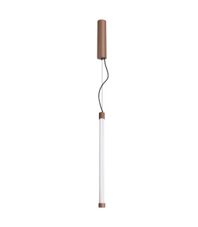 Trang LED 50cm Slim Pendant Ceiling Light Brown 4000K-1