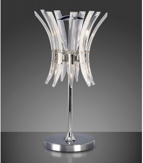 Table Lamp 4 Light Polished Chrome - 2