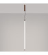 Trang LED 100cm Slim Pendant Ceiling Light Brown 4000K-3