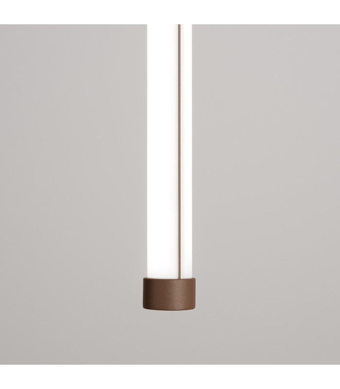 Trang LED 100cm Slim Pendant Ceiling Light Brown 4000K-4