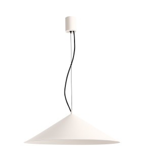 Fint LED Dome Pendant Ceiling Light Beige 4000K-1