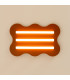 Klover Flush Wall Lamp Red 3x S14d-4