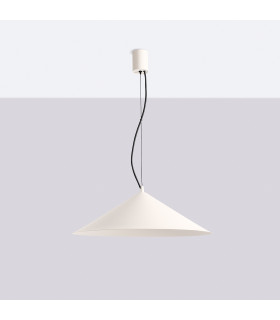 Fint LED Dome Pendant Ceiling Light Beige 4000K-2