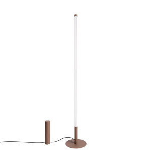 Trang LED Integrated Floor Lamp Brown 4000K-1