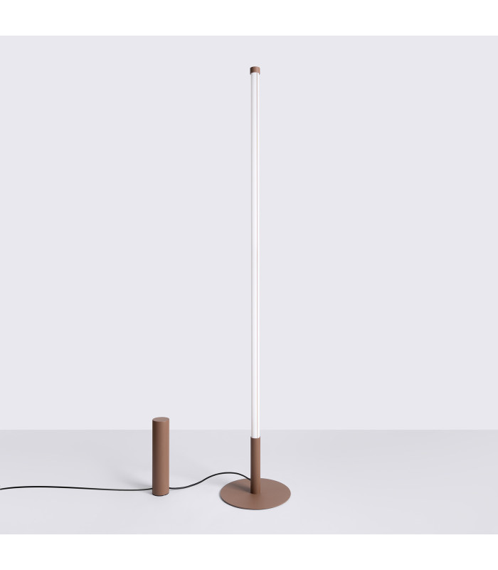 Trang LED Integrated Floor Lamp Brown 3000K-2