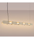 Chain 158cm LED Bar Pendant Ceiling Light Beige 3000K-3
