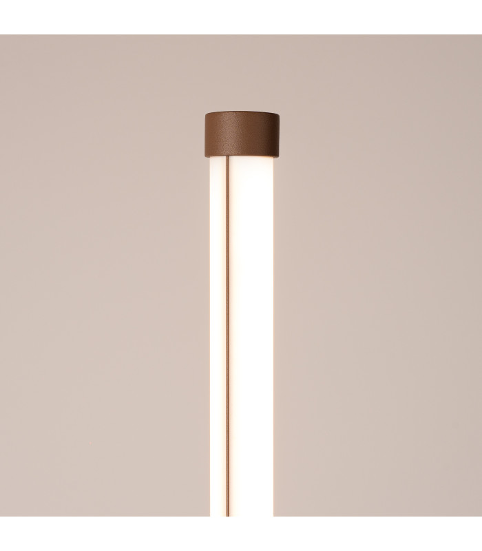 Trang LED Integrated Floor Lamp Brown 3000K-4