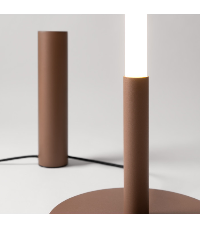 Trang LED Integrated Floor Lamp Brown 4000K-5